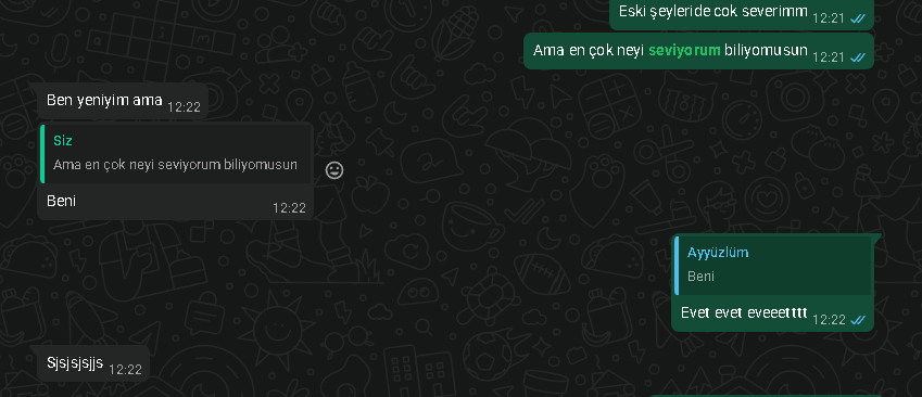 Yıldızlı Mesaj 4